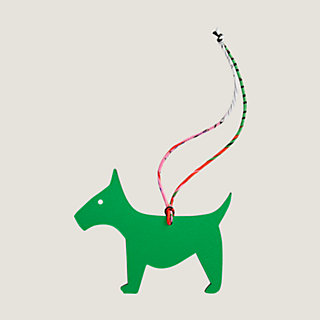 HERMES♥Charm chien westie ∽BAGチャーム∽パリ本店速達 westie-dog-charm--1199308 01-